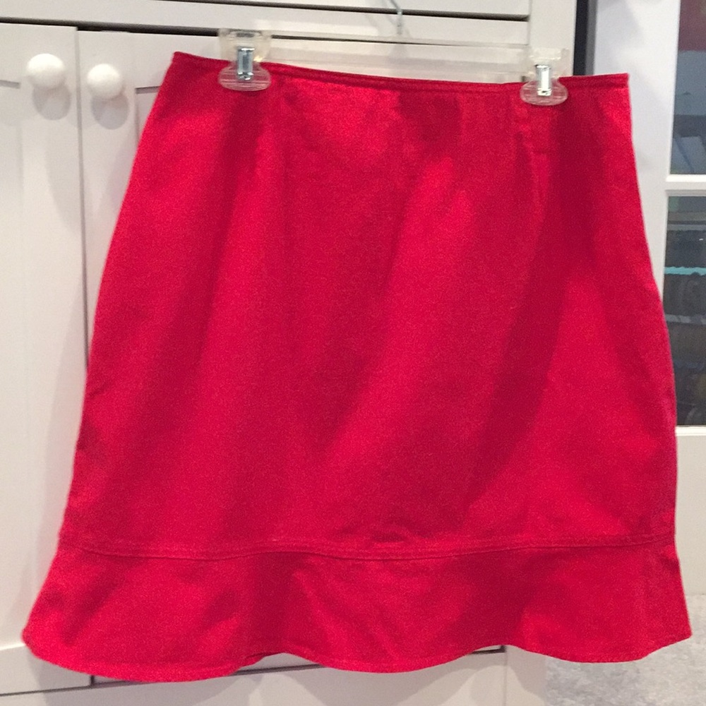 Briggs New York Ruffle Hem Skirt